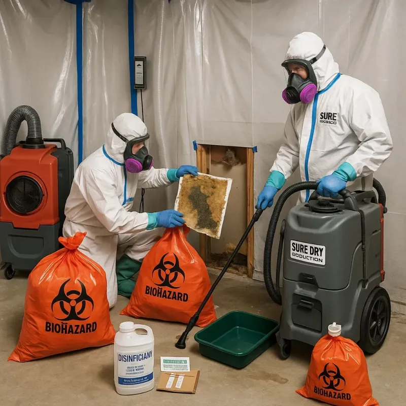 Contaminated Water Handling Protocols process in Linntown, PA
