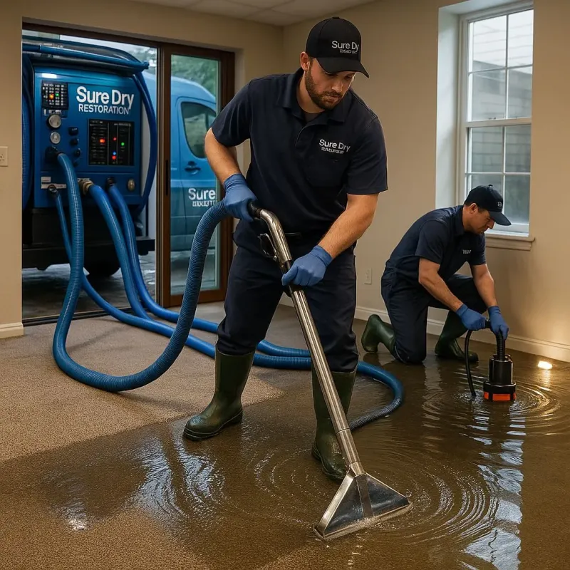 Water Extraction and Removal process in Linntown, PA